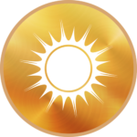 symbols-illuminati-buttons-gold-sun-color